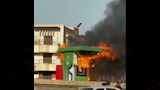 السيطرة على حريق ماكينة صراف آلي ATM أمام جامعة بنها بالعبور (4)