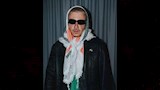 ماكليمور مرتديا الوشاح الفلسطيني_12