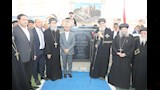  البابا تواضروس يضع حجر أساس كاتدرائية الفشن