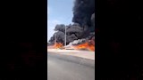 حريق بالمنطقة الصناعية (1)