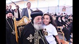 البابا تواضروس الثاني يزور كرمة الشهداء بالفشن (12)