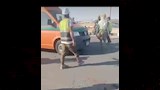 الاسعاف بموقع الحادث 