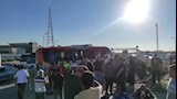 تصادم أتوبيس وملاكي على طريق الإسكندرية الصحراوي (2)