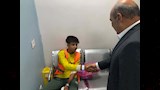 المحافظ يطمأن على مصاب 