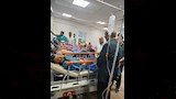 محافظ السويس يتابع حالة المصابين 