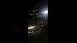 تصادم 3 سيارات بالطريق الصحراوي (1)