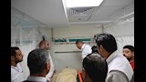 متابعة اللواء الدكتور إسماعيل كمال، محافظ جنوب سيناء، للحالة الصحية للمصابين (2)