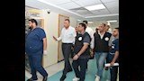 متابعة اللواء الدكتور إسماعيل كمال، محافظ جنوب سيناء، للحالة الصحية للمصابين (9)