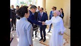 انتصار السيسي تعرب عن سعادتها باستقبال قرينة الرئيس الصيني (4)
