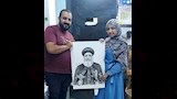 قصة فتاة رسمت بورتريه البابا تواضروس بالمنيا (2)