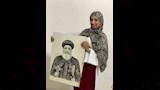 قصة فتاة رسمت بورتريه البابا تواضروس بالمنيا (4)