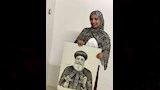 قصة فتاة رسمت بورتريه البابا تواضروس بالمنيا (5)