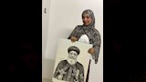 قصة فتاة رسمت بورتريه البابا تواضروس بالمنيا (7)
