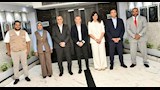محافظ أسوان مع السفيرة نبيلة مكرم