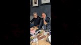 الفنان هشام عبد الحميد مع كريم شعلان