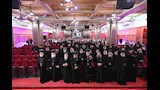 البابا تواضروس يلتقي كهنة إيبارشية ببا والفشن (4)