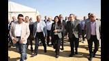شهدت وزيرة الإسكان تسليم أول 10 أفدنة