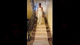 نيرمين الفقي في كواليس حفل مهرجان الفضائيات العربية (2)