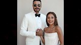 أحمد السعدني وزوجته ميرنا الهلباوي