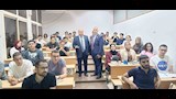 قيادات جامعة القاهرة يتابعون ميدانيا انتظام الدراسة بالكليات (4)