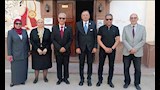 قيادات جامعة القاهرة يتابعون ميدانيا انتظام الدراسة بالكليات (9)