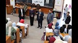 قيادات جامعة القاهرة يتابعون ميدانيا انتظام الدراسة بالكليات (12)