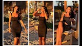 بـ"فستان قصير"..13 صورة لـ نسرين أمين بأحدث ظهور والجمهور يعلق