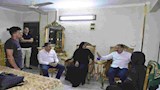محافظ بورسعيد خلال زيارته لأسرة أبو عبده_2