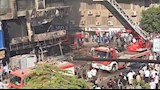 حريق هائل يلتهم محلا في بنها (4)