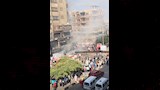 حريق هائل يلتهم محلا في بنها (2)