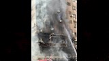 حريق هائل يلتهم محلا في بنها (3)