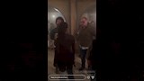 سينتيا خليفة في كواليس فيلمه الجديد