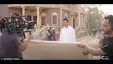 الفنان أحمد عبد الوهاب في كواليس التصوير