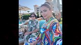 نسرين طافش تستمتع بأخر أيام الصيفية (11)