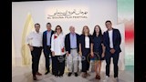 سميح ساويرس ويسرا وأندرو محسن وعمرو منسي