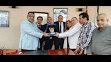 ماهر همامي فى نقابة المهن الموسيقية بمصر