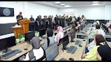 وزير الدفاع يتفقد اختبارات القبول بالأكاديمية العسكرية (2)