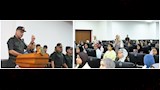 وزير الدفاع يتفقد اختبارات القبول بالأكاديمية العسكرية (3)