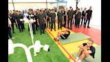وزير الدفاع يتفقد اختبارات القبول بالأكاديمية العسكرية (5)