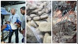 فاسدة ومنتهية الصلاحية.. التحفظ على طن لحوم وكبدة داخل ثلاجات بشبرا الخيمة -صور