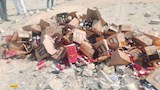 إعدام 600 زجاجة خمور مجهولة المصدر في المنيا (2)_3_8