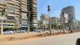أحدث صور ترصد شارع جامعة الدول العربية بعد بدء التشجير