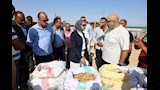 محافظ الوادي الجديد تتابع انتاج محاصيل زراعية من الحبوب بمبحيرة باريس_6