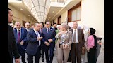 افتتاح مدرج 25 يناير بجامعة القاهرة بعد تطويره (11)