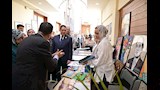 افتتاح مدرج 25 يناير بجامعة القاهرة بعد تطويره (7)