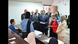 افتتاح مدرج 25 يناير بجامعة القاهرة بعد تطويره (21)