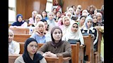 افتتاح مدرج 25 يناير بجامعة القاهرة بعد تطويره (24)