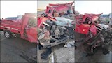 مصرع شخص وإصابة آخر في تصادم شاحنة بالسويس