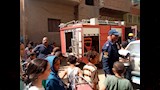 السيطرة على حريق اندلع داخل منزل بقرية قلها في بني سويف