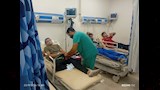 المصابين في المستشفيات 